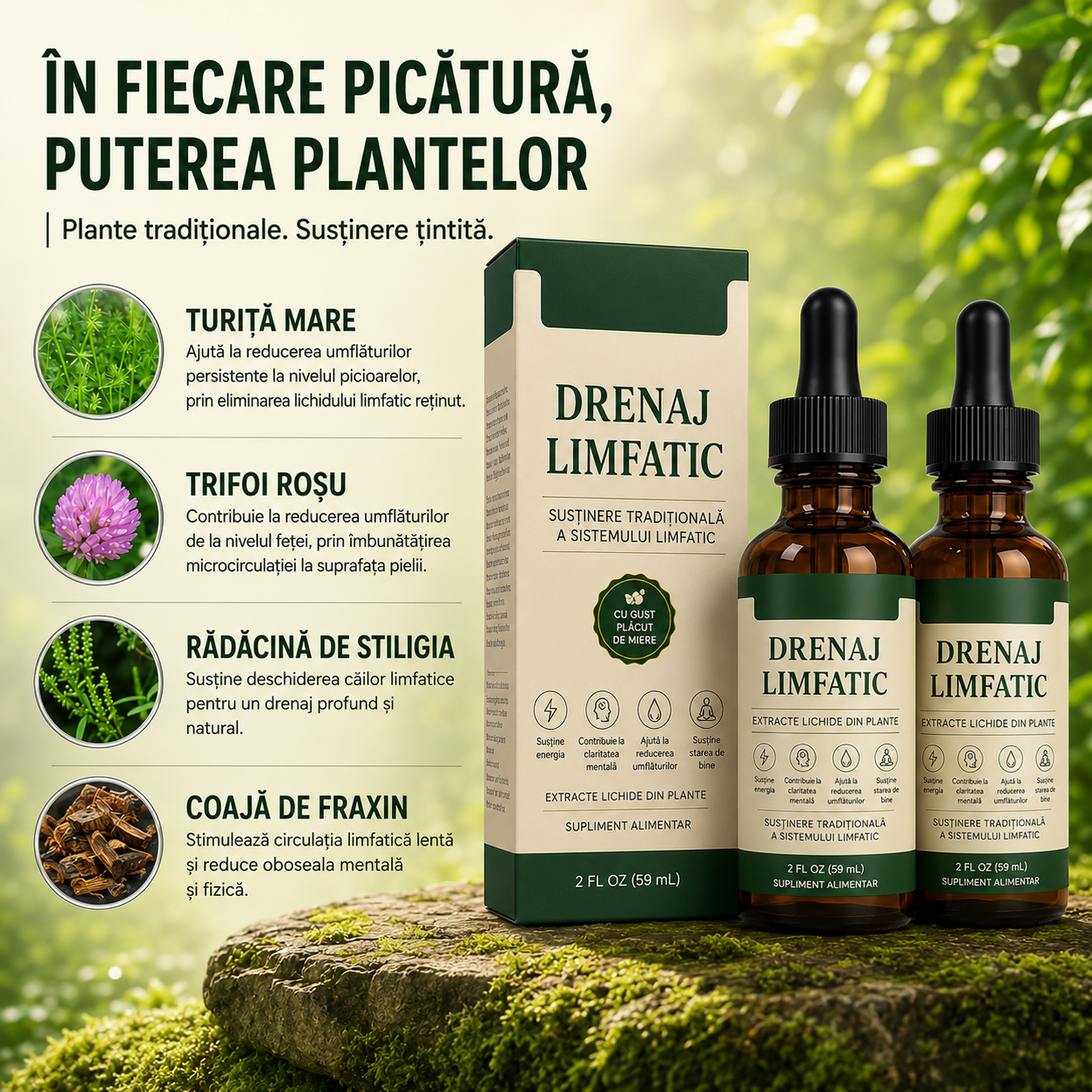 Picături de Drenaj Limfatic Eficiente