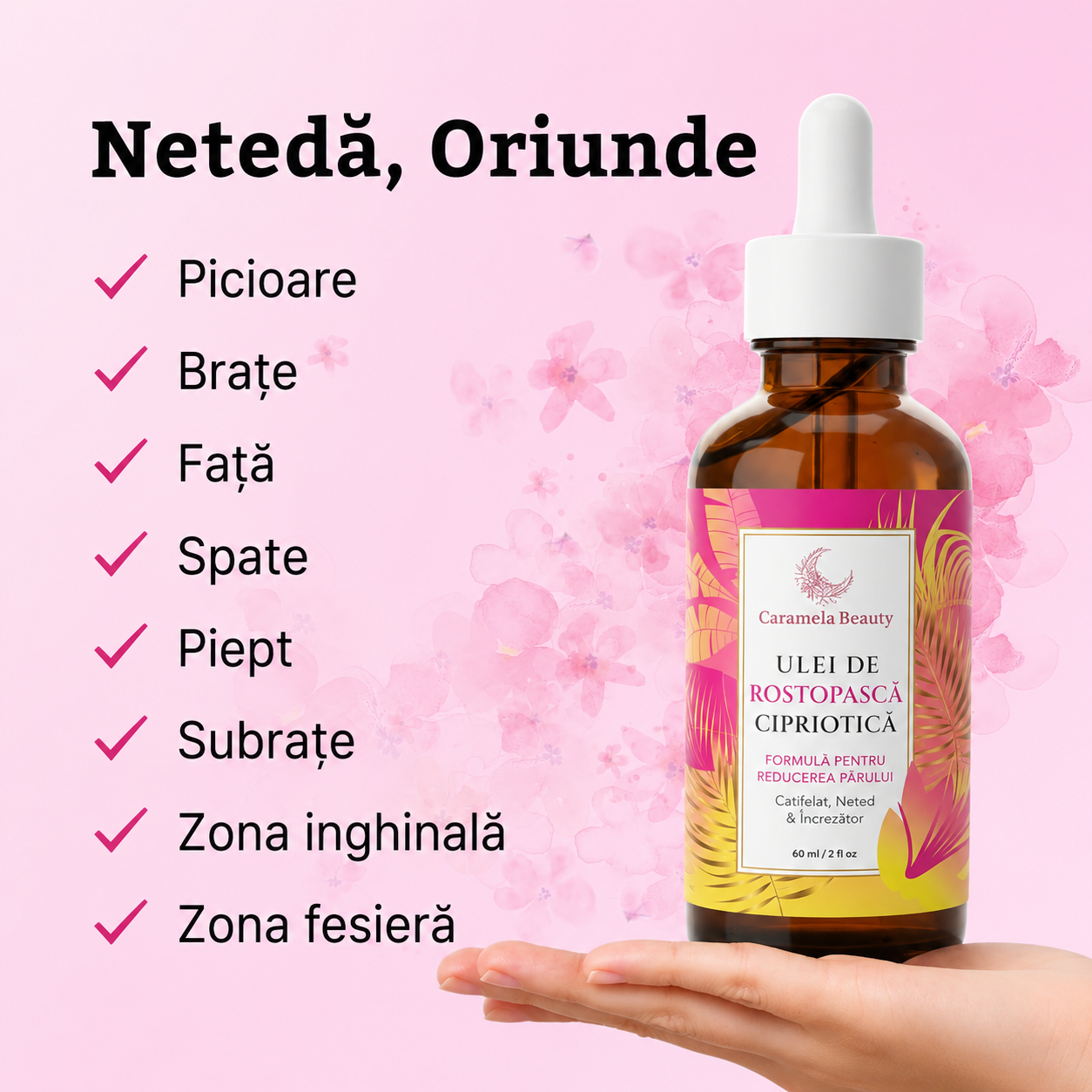 Ulei Natural pentru Reducerea Părului